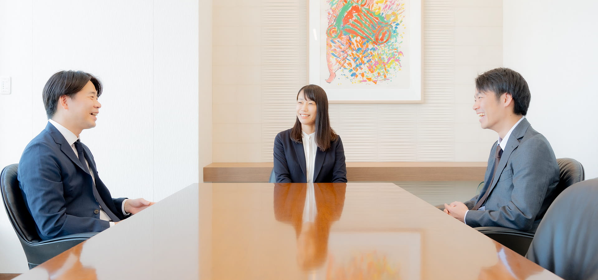 対談の様子 対談の様子